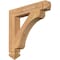 Ekena Millwork Legacy Arts & Crafts Smooth Bracket, Western Red Cedar, 3 1/2"W x 22"D x 22"H BKT04X22X22LEC03SWR - alternate 1